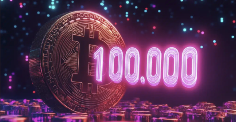 Bitcoin vượt mốc 100.000 USD: Cơn sóng tăng giá lịch sử.