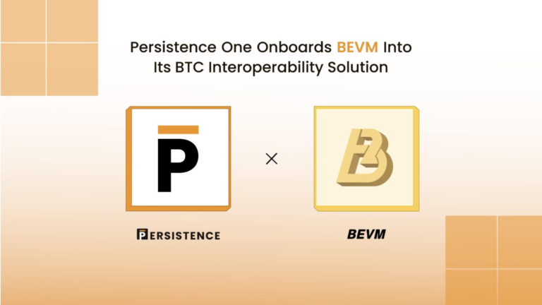 Persistence One hợp tác BEVM tạo ra giải pháp tương thích chéo BTC mới.