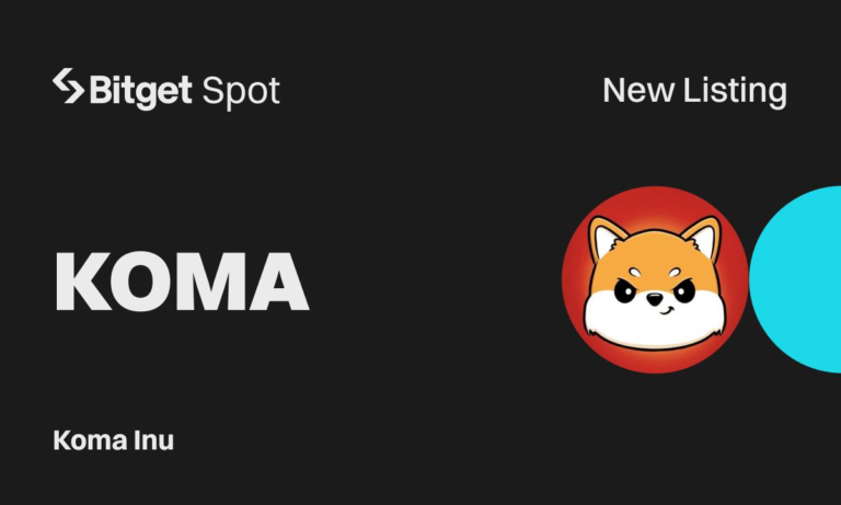 Bitget niêm yết Koma Inu (KOMA) tại Innovation Zone và Meme Zone