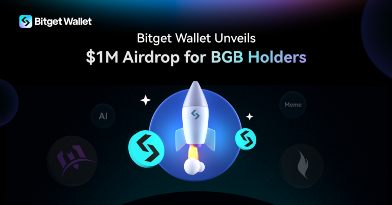Bitget Wallet airdrop 1 triệu USD cho chủ sở hữu BGB