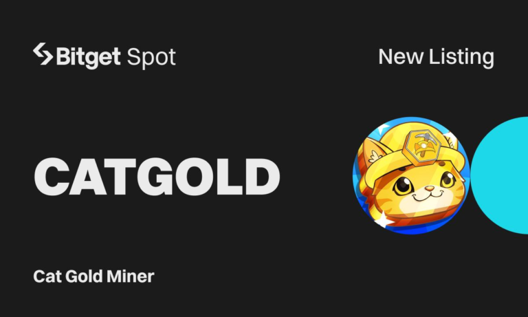 [Niêm yết đầu tiên] Bitget niêm yết Cat Gold Miner (CATGOLD) tại Innovation Zone và TON Ecosystem Zone!
