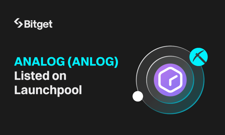 Bitget niêm yết Analog (ANLOG) – dự án được Foresight Ventures hậu thuẫn, trên Launchpool 