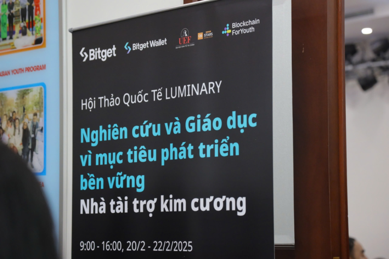 Bitget x Luminary 2025 – Đổi mới giáo dục trong kỷ nguyên số hóa