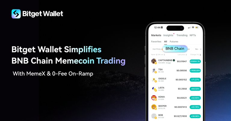 Bitget Wallet đơn giản hoá giao dịch memecoin trên BNB Chain