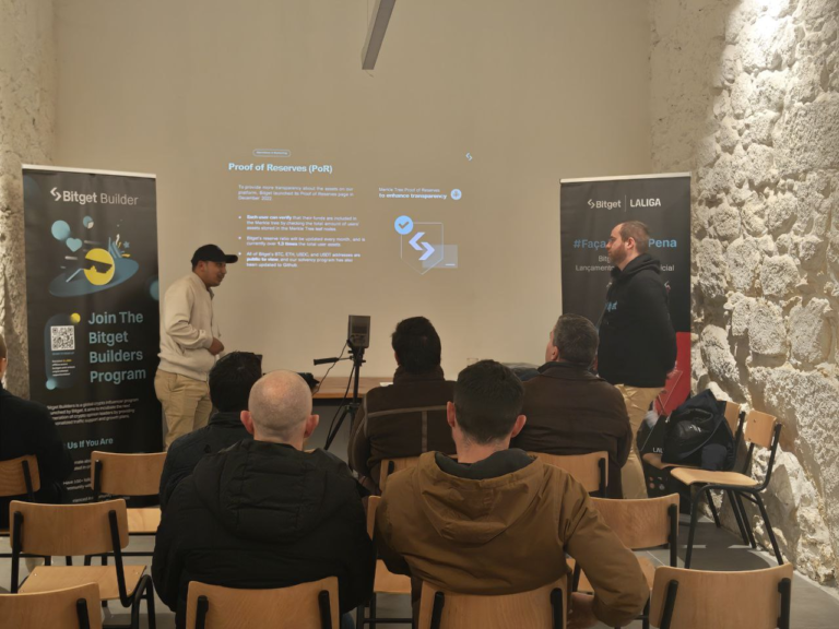 Tổng kết thành công buổi meetup của Bitget tại Porto