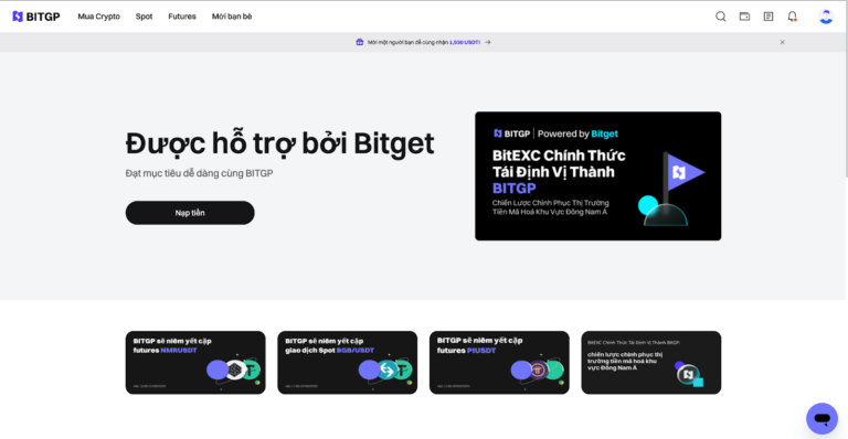 Hướng Dẫn Chi Tiết Cách Nạp VND Trên Sàn Giao Dịch BITGP