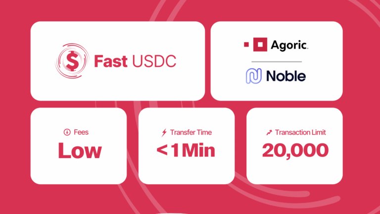 Agoric Fast USDC Đã Có Mặt Trên Noble Express: Chuyển Tiền Nhanh Chóng