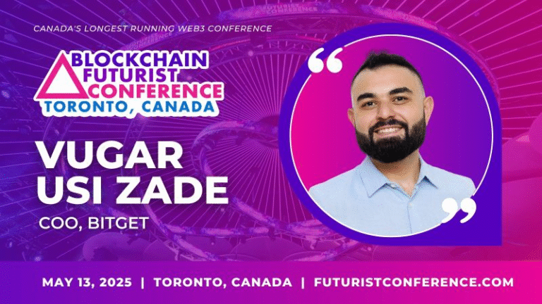 Bitget hẹn gặp bạn tại Blockchain Futurist Conference 2025 cùng COO Vugar Usi Zade – Toronto 