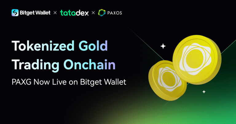 Bitget Wallet đưa giao dịch vàng được token hoá on-chain trong bối cảnh thị trường bất ổn