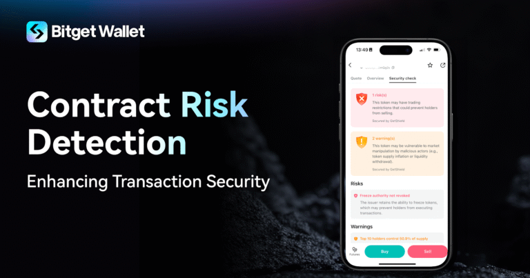 Bitget Wallet ra mắt công cụ phát hiện rủi ro hợp đồng nhằm tăng cường bảo mật