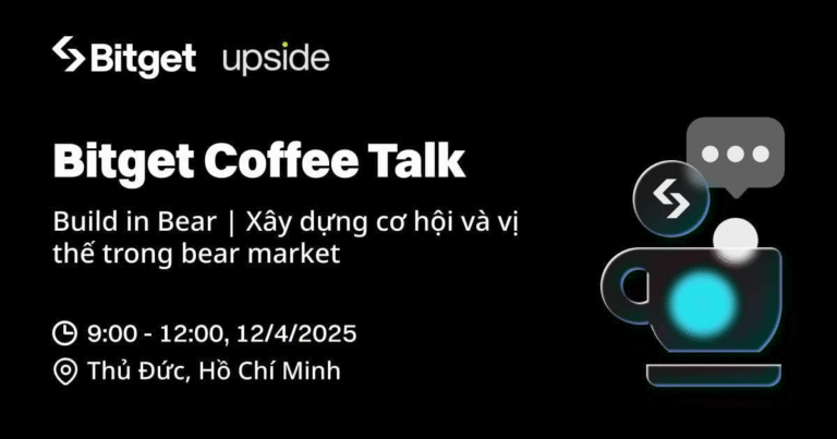 Bitget Coffee Talk: Build in Bear | Xây dựng cơ hội và vị thế trong Bear Market