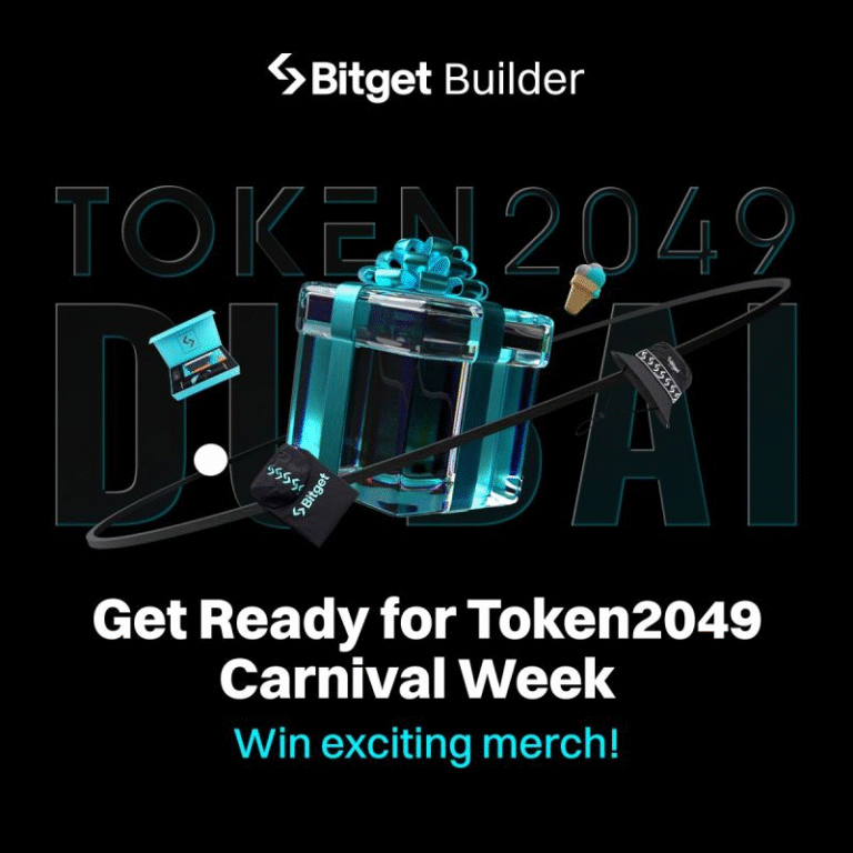 Tham Gia Tuần Lễ Carnival #Token2049 Cùng BitgetBuilders và Nhận Quà Tặng Độc Quyền!