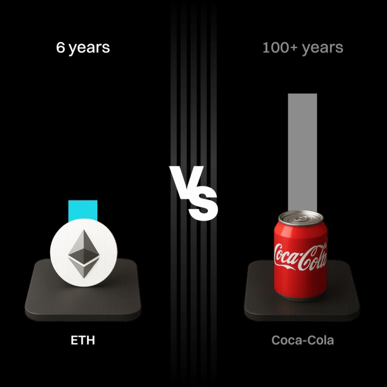 Crypto và tốc độ tăng trưởng vượt thời gian: Khi 6 năm đủ để viết lại di sản 100 năm