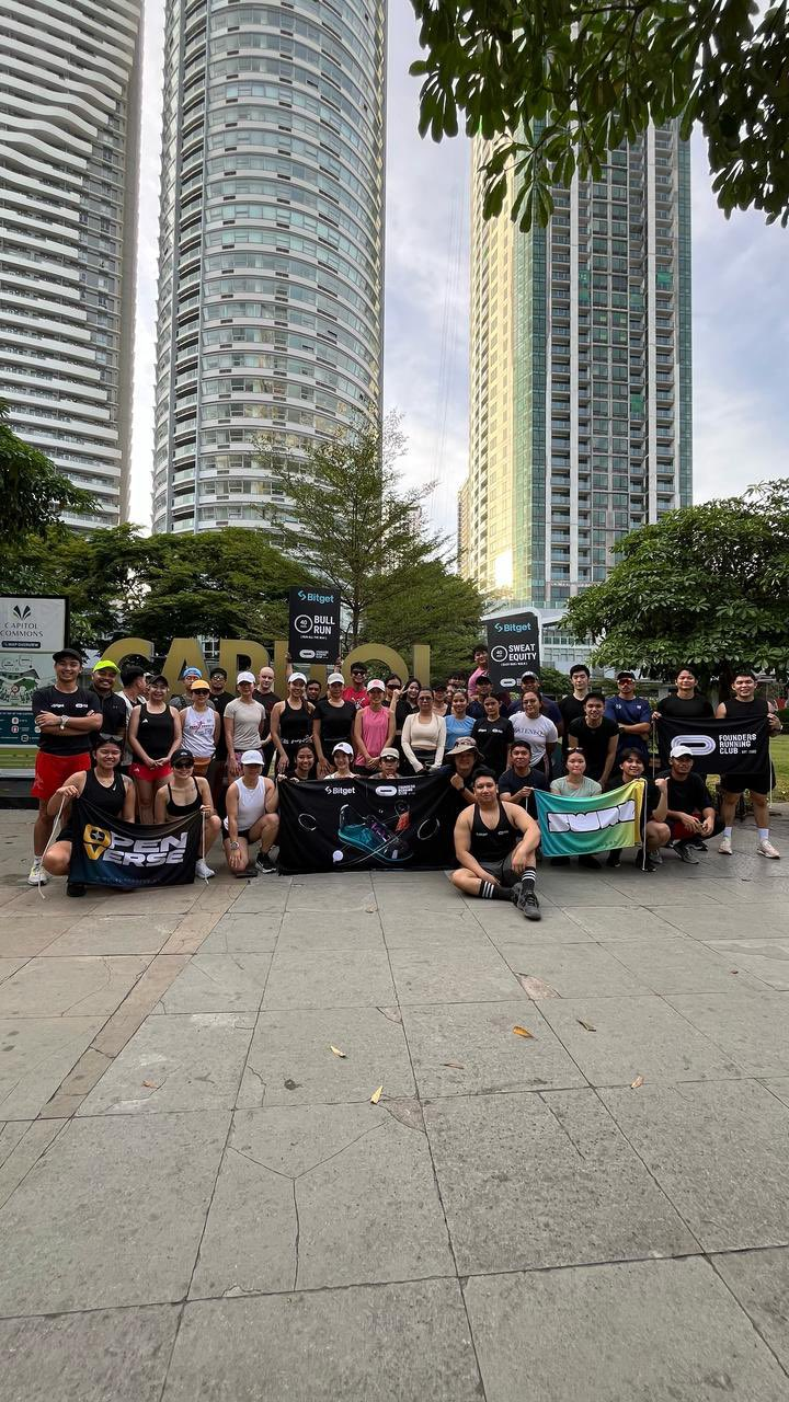 Bitget Builders cùng Founders Running Club tạo nên một buổi sáng tràn đầy năng lượng