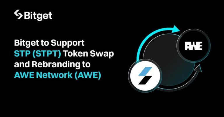 Bitget sẽ hỗ trợ hoán đổi và đổi tên token STP (STPT) thành AWE Network (AWE)