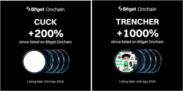 Bitget Onchain: Cơ Hội Đầu Tư Cực Hot Với Các Token Tăng Trưởng Ấn Tượng