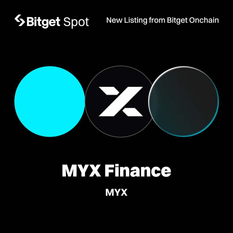 [Niêm yết đầu tiên] Bitget niêm yết MYX Finance (MYX), tham gia và chia sẻ 355,000 MYX!