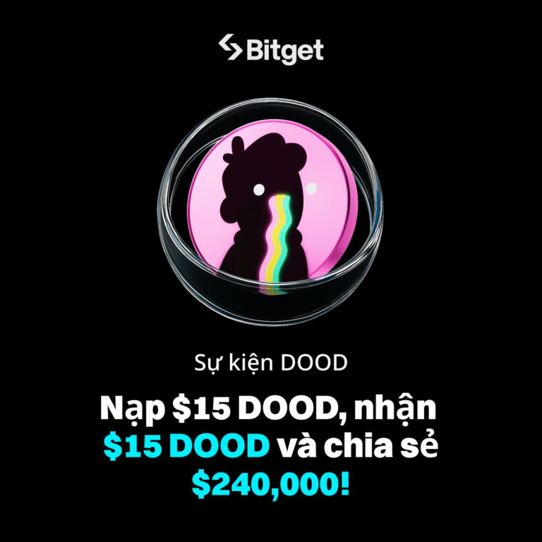 Bitget ra mắt sự kiện CandyBomb: Nạp $15 DOOD, nhận thêm $15 DOOD và cơ hội chia sẻ quỹ thưởng $240,000