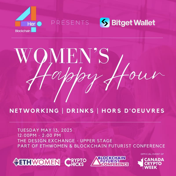 Bitget lan tỏa giá trị phụ nữ trong Web3 tại Women’s Happy Hour – Blockchain4Her Toronto