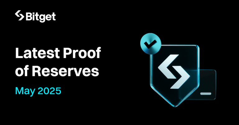 Báo cáo Bằng chứng Dự trữ tháng 05/2025 của Bitget xác nhận tỷ lệ dự trữ đạt 192%