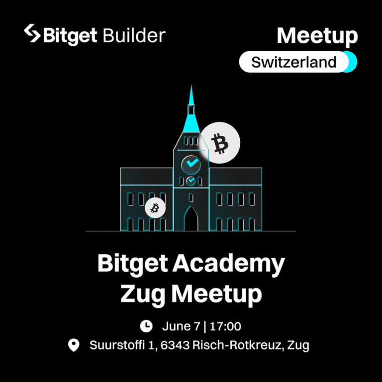Bitget Academy Meetup đến Thụy Sĩ: Kết nối cộng đồng Web3 tại Zug!